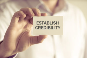 Establish Credibility